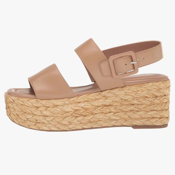 Marc Fisher Patryce Ankle Strap Espadrille Platform Wedge Sandals New! - Picture 5 of 11